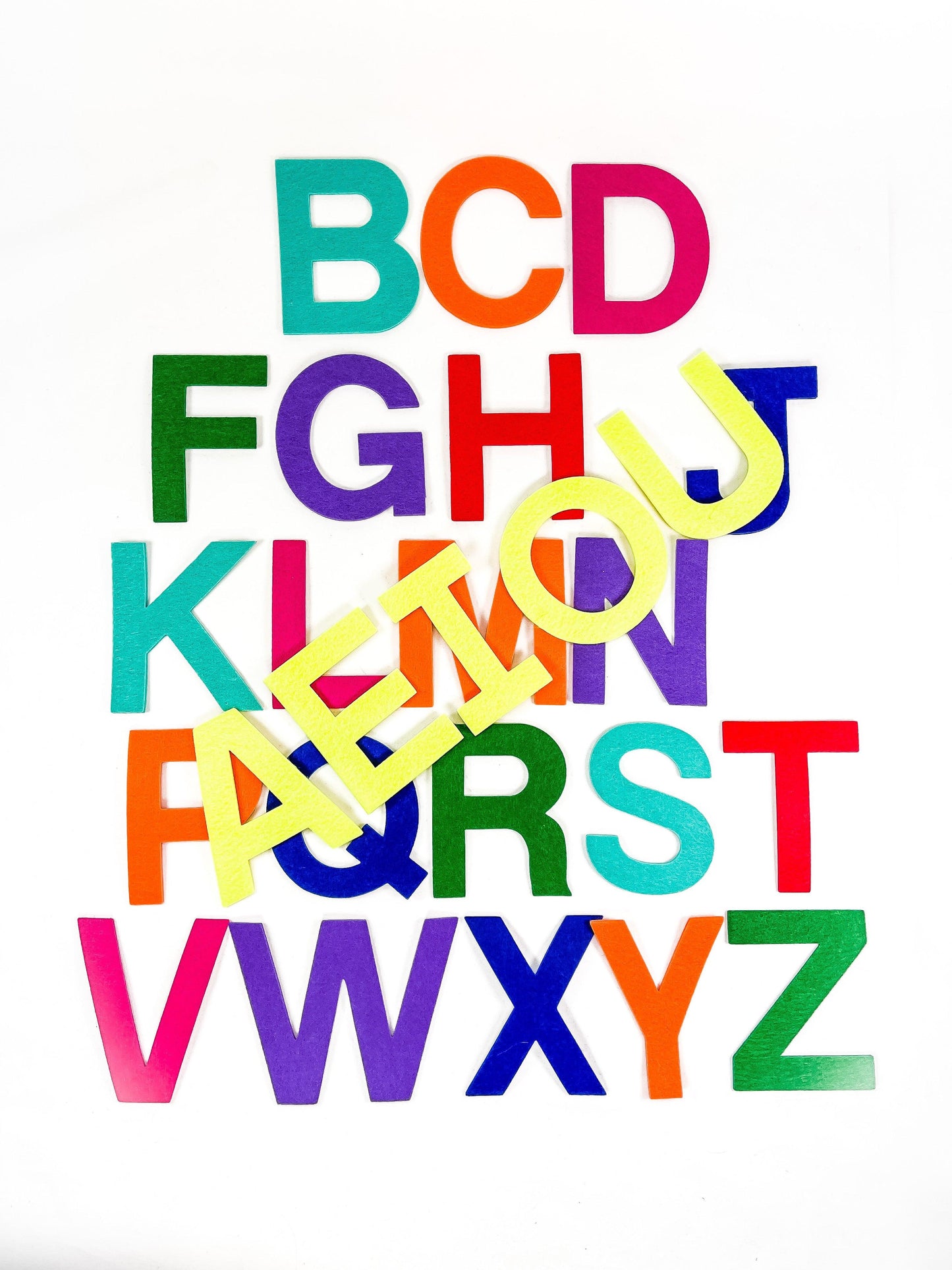 capital letter alphabets