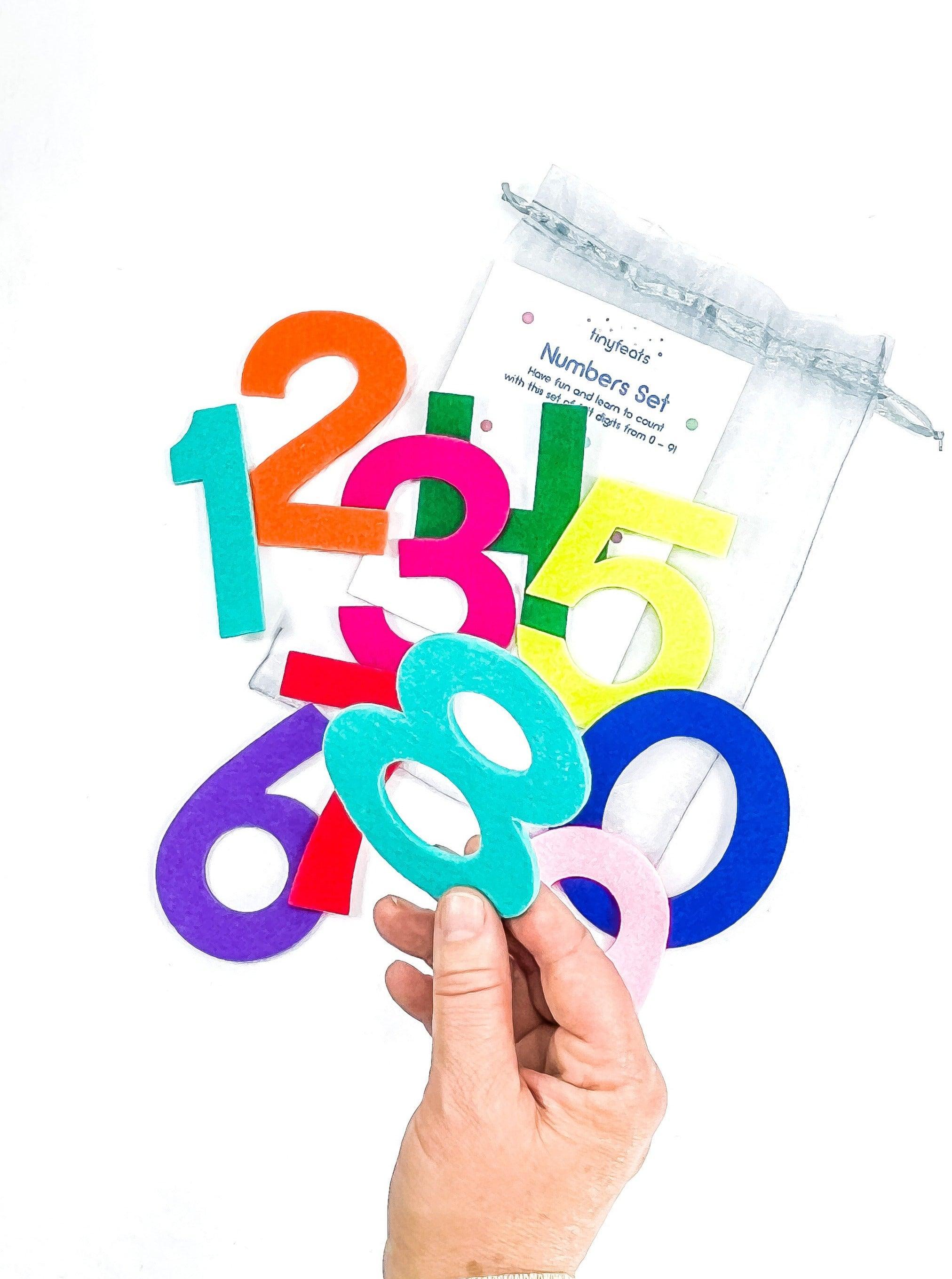 Essentials Set Numbers Felt Numbers Set – tinyfeats
