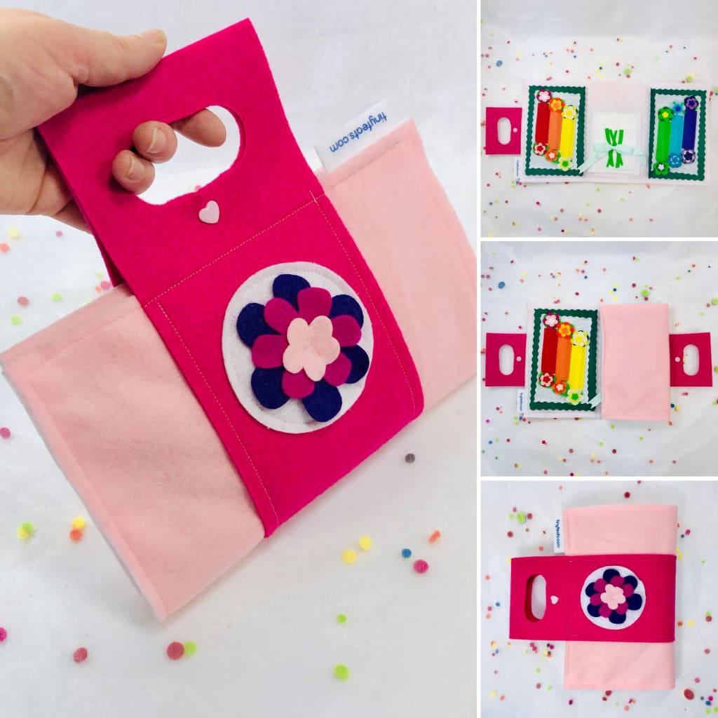 Flower Arranging Quiet Book Activity Mat