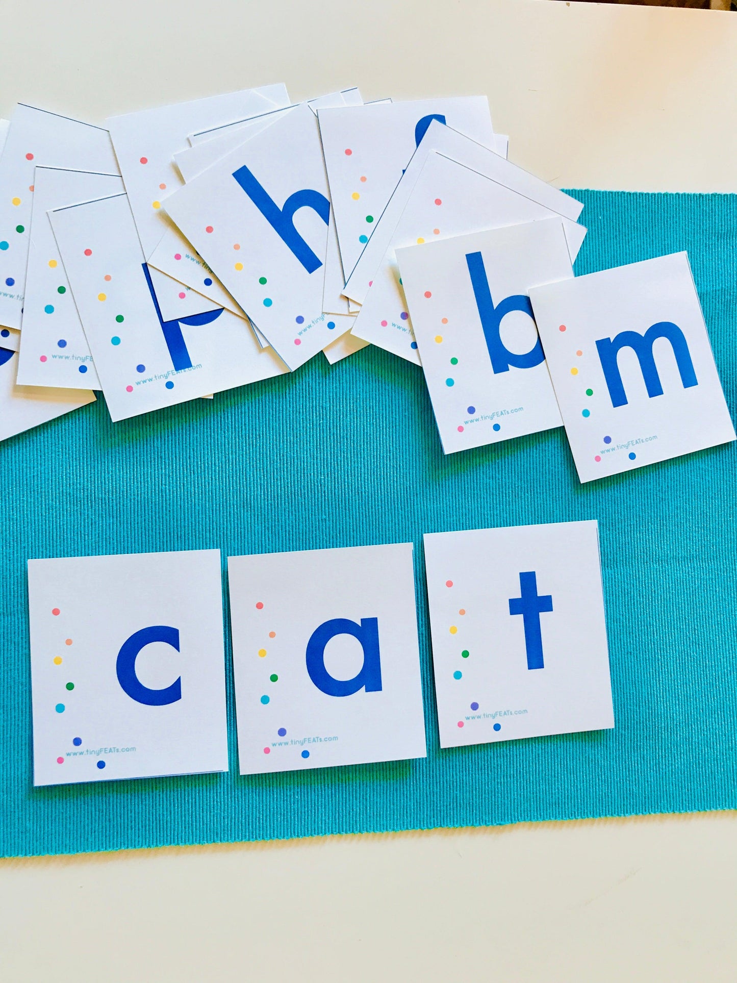 Printable Alphabet Letter Set - tinyfeats