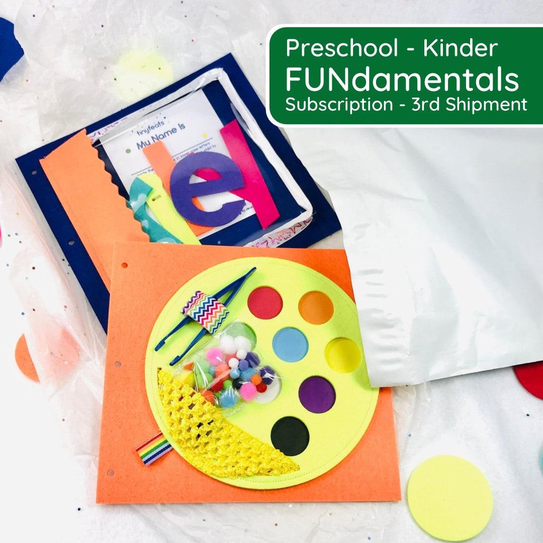 Preschool Quiet Book Subscription - tinyfeats