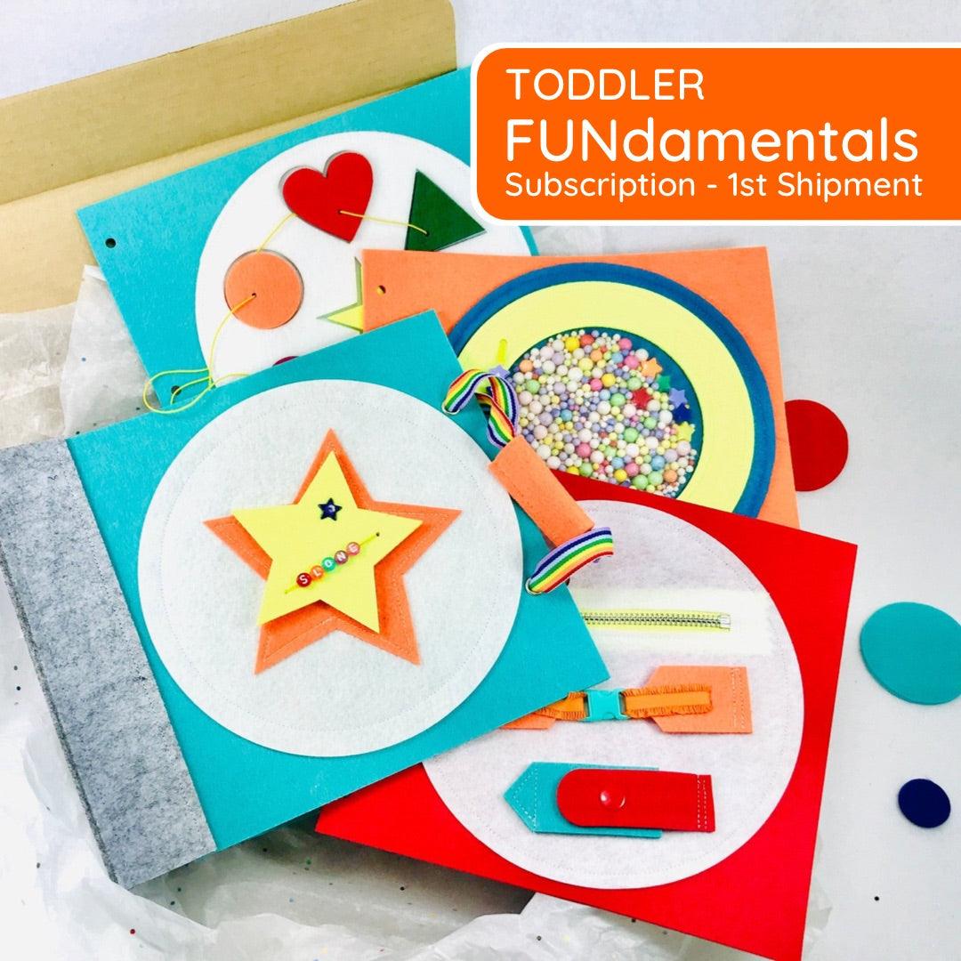 Toddler Quiet Book Subscription - tinyfeats