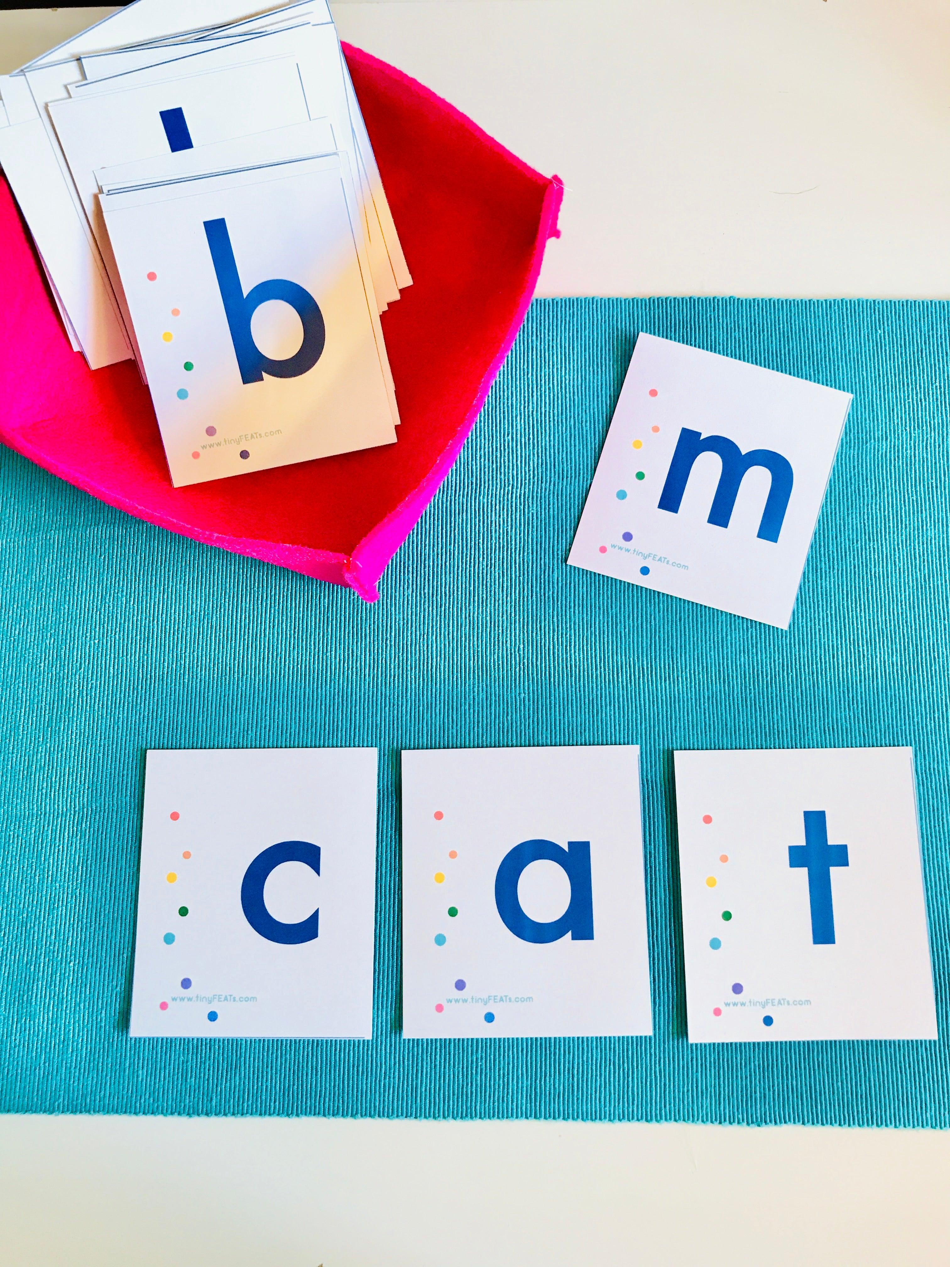 Printable Alphabet Letter Set – tinyfeats