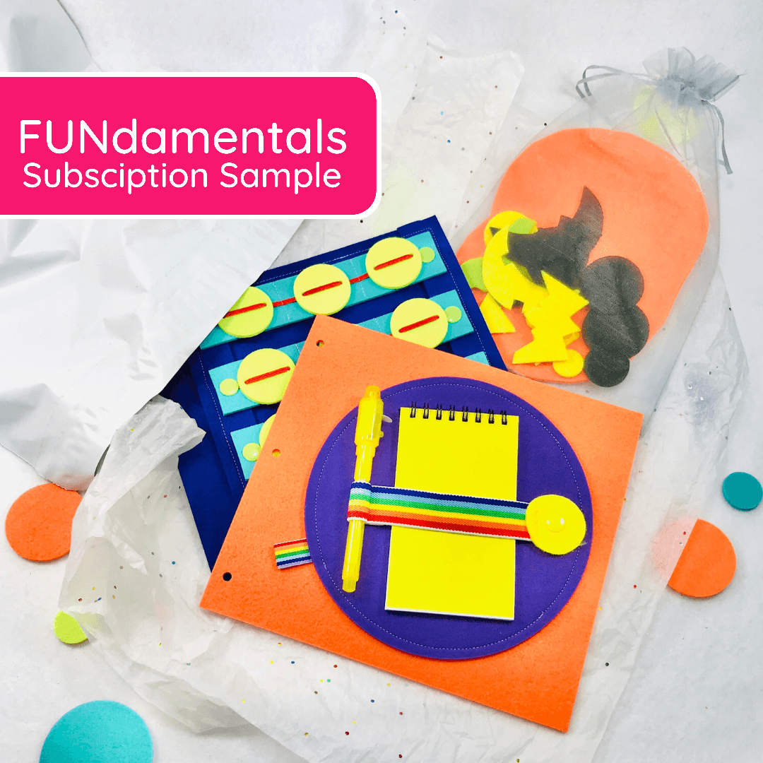 FUNdamentals - Quiet Book Pages Subscription Service - tinyfeats