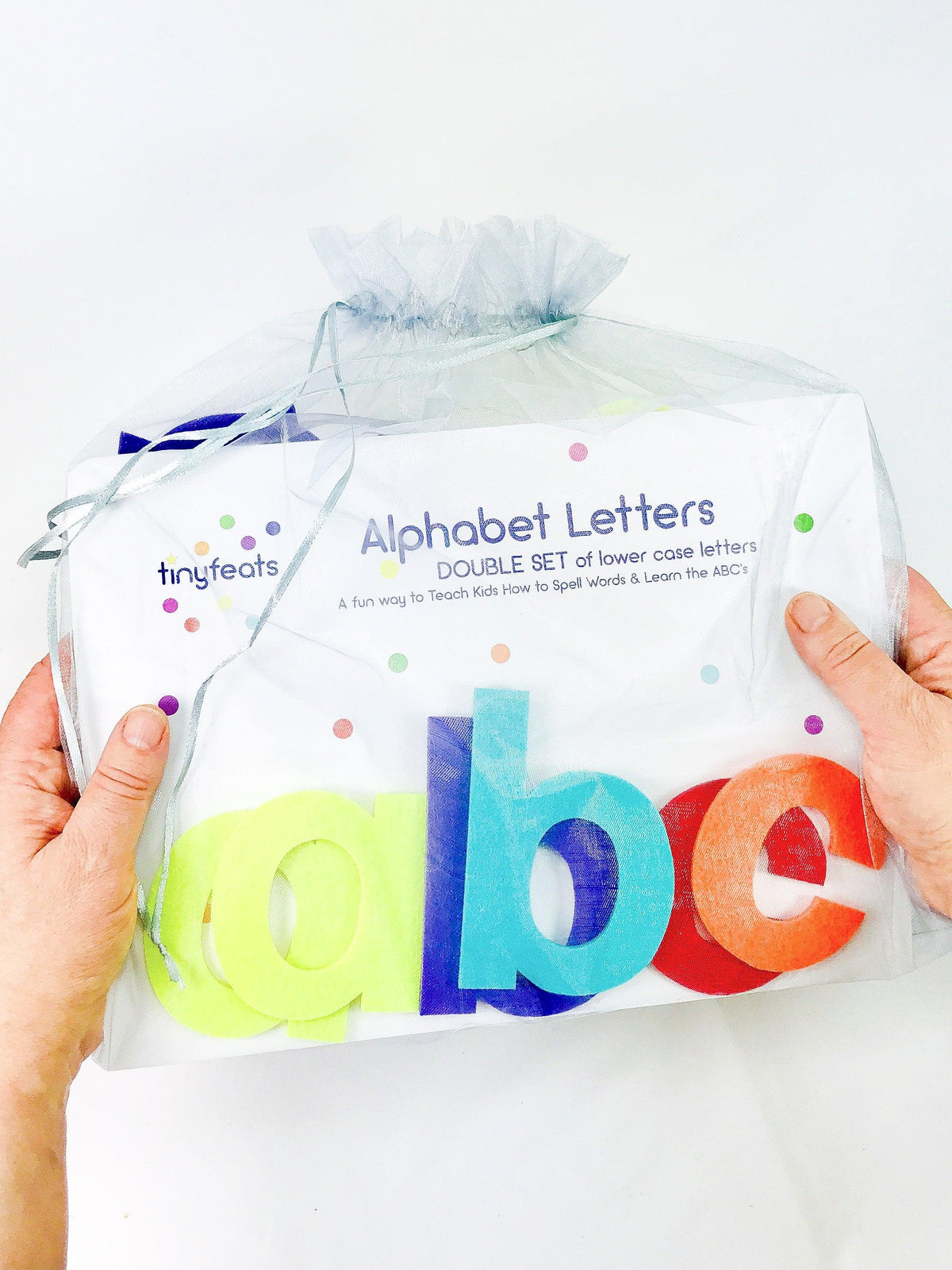 Lower Case Alphabet Felt Letters - Double Set – tinyfeats