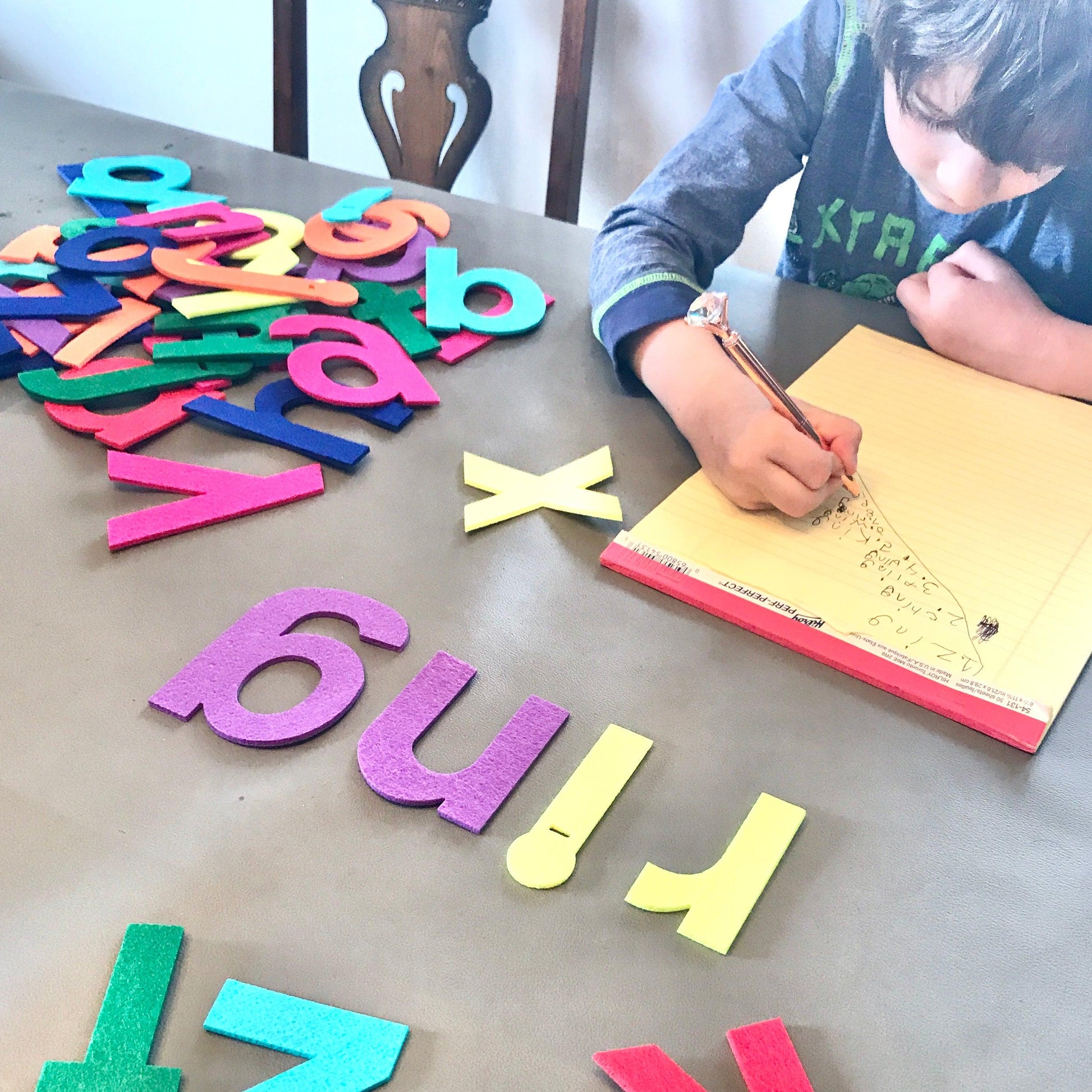 Alphabet Felt Letters Set - tinyfeats