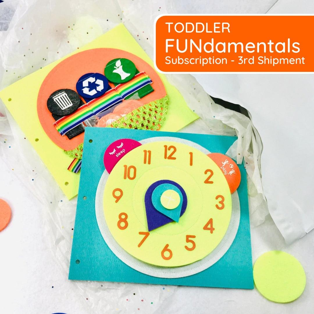 Toddler Quiet Book Subscription - tinyfeats